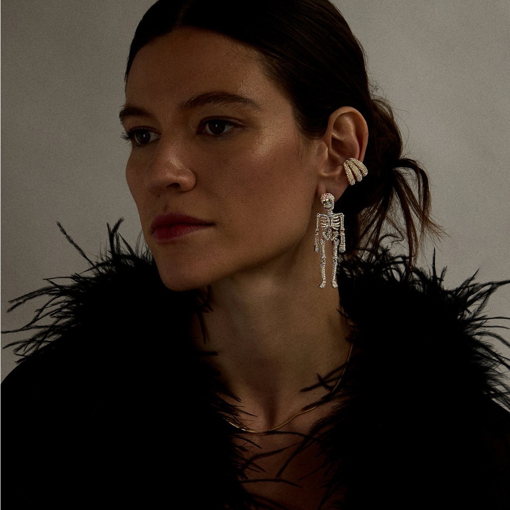 Baublebar Bone-A-Fied Hottie earrings - Picture 2 of 3
